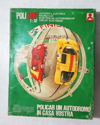 Pista policar 1/32 anni 70