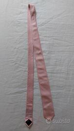 Cravatta in seta Berkeley rosa
