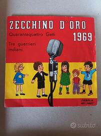 Zecchino D'Oro 1969 Quarantaquattro Gatti 45 Giri