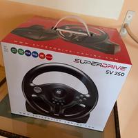 Volante con pedali per console