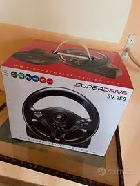 Volante con pedali per console
