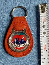 portachiavi vintage new york the big apple, pre 9/