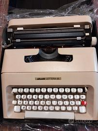 macchina da scrivere olivetti lettera 35