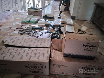 Folletto Vorkwerk vk121+ Pulilux+vtf731+et340