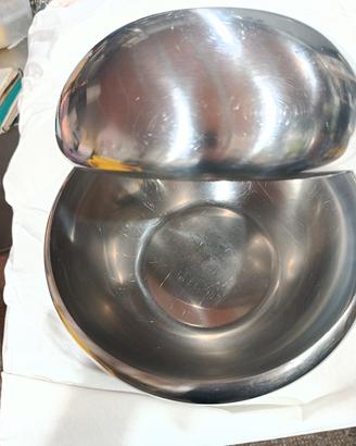 ciotole in acciaio 24 cm marca alessi
