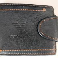Portafoglio uomo Giorgio Armani pelle nera