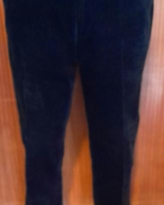 pantalòone velluto rigato  marca boggi  tg 60