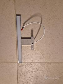 Lampada LED Sirio IP44 30 cm cromata