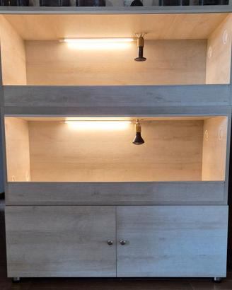 Terrari RH Frank 120x50x50 + Mobiletto