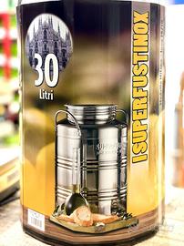 Contenitore olio 50 litri Superfustinox Mod Milano