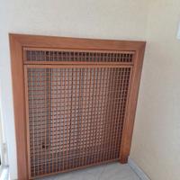 COPRITERMOSIFONI IN LEGNO NOCE CHIARO E BIANCO 