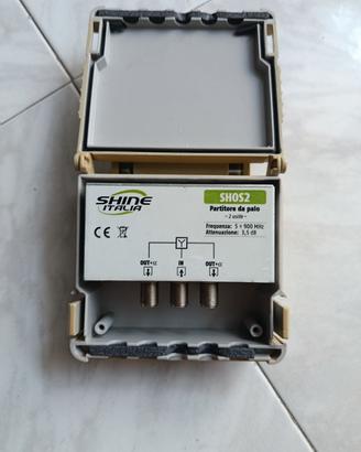 partitore da palo antenna Shine italia