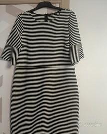 abito donna a righe 