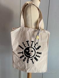 Borsa Bag Molo in tessuto con ciondolo
