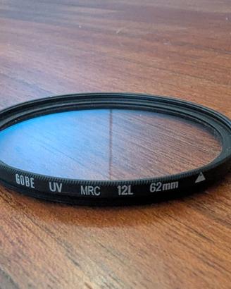 Filtro UV Gobe 62mm