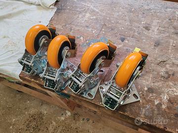 ruote per carichi pesanti ammortizzate