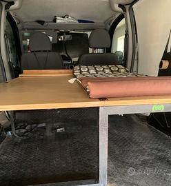 accessori auto letto smontabile
