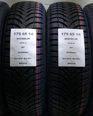4 GOMME 175 65 14 MICHELIN BR1616