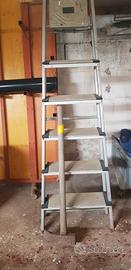 scala in alluminio come foto