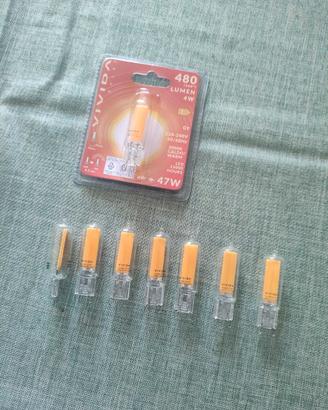 N. 8 Lampadine led G9