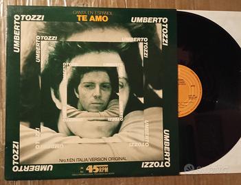 Umberto Tozzi Te Amo Vinile 12 Promo Spagna 1977