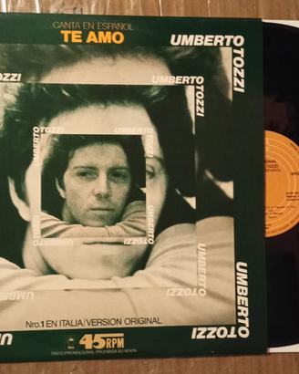 Umberto Tozzi Te Amo Vinile 12 Promo Spagna 1977