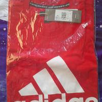 T-Shirt ADIDAS aut. Rossa misura XL Nuova in busta