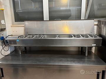 Vetrina refrigerata da banco