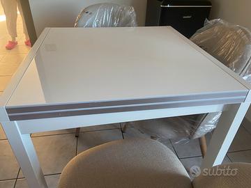 Tavolo allungabile 80x80/160