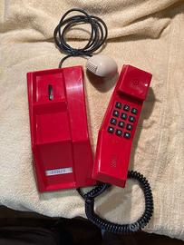 TELEFONO ROSSO VINTAGE PER ARREDAMENTO