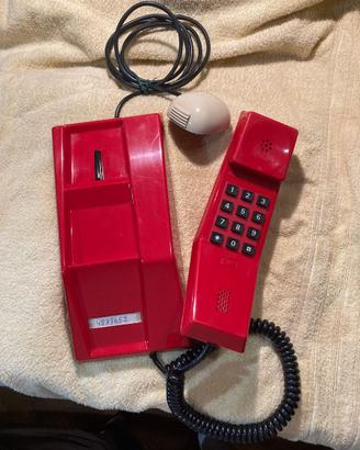 TELEFONO ROSSO VINTAGE PER ARREDAMENTO