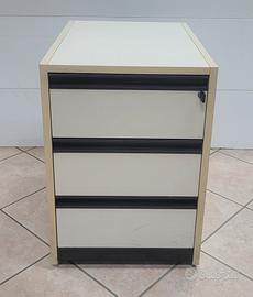 Cassettiera ufficio con ruote