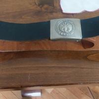 cintura militare in cuoio   molto rara