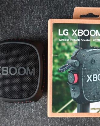 LG XBOOM GO Cassa Bluetooth XG2TBK