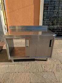 Banco in acciaio pesante Zanussi