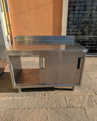 Banco in acciaio pesante Zanussi