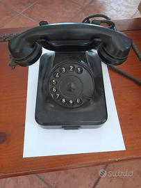 Telefono d'Epoca Siemens W48 Bachelite Nera