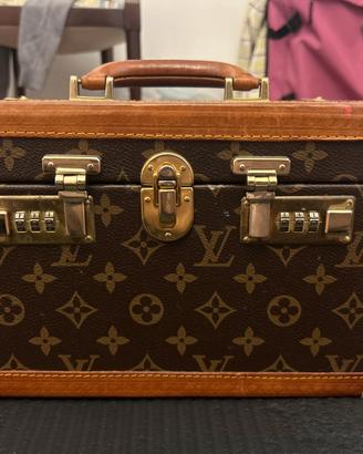 Beauty Case rigido vintage Louis Vuitton monogram