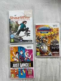 Lotto 3 Giochi Nintendo Wii