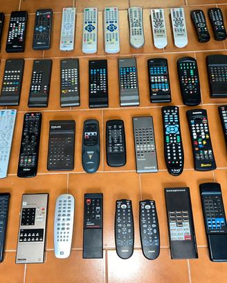 Telecomandi per TV, videoregistratori e decoder.