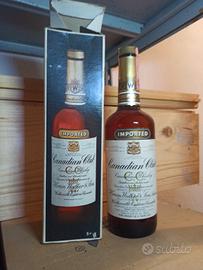 CANADIAN CLUB  whisky del 1980.
