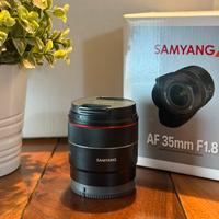 Samyang 35mm f/1.8 AF per Sony FE