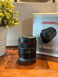 Samyang 35mm f/1.8 AF per Sony FE