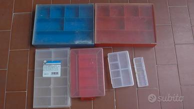 6 contenitori minuterie