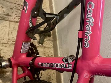 MTB CANNONDALE “CAFFEINE”-HANDMADE USA ( RUOTA 26’