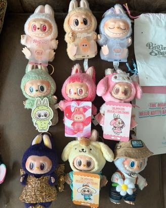 Labubu , skull panda , stitch peluche da appendere