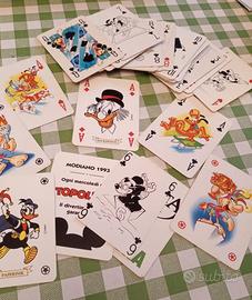 CARTE DA GIOCO TOPOLINO ANNO 1993 PER RICAMBI