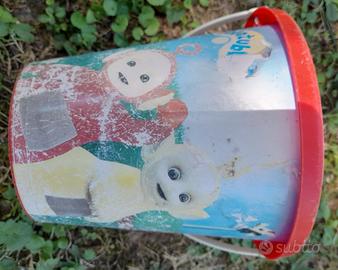 secchiello plastica Teletubbies