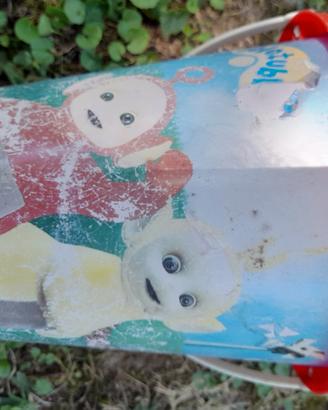 secchiello plastica Teletubbies