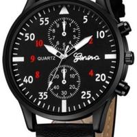 Orologio uomo cinturino nero